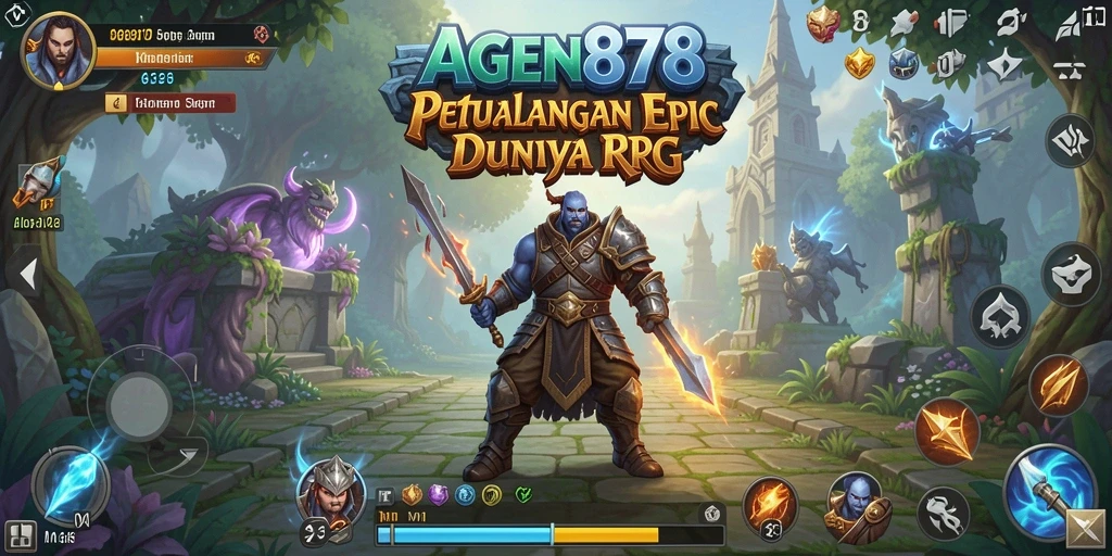 Tampilan gameplay AGEN878 yang menarik dengan aksi RPG seru.
