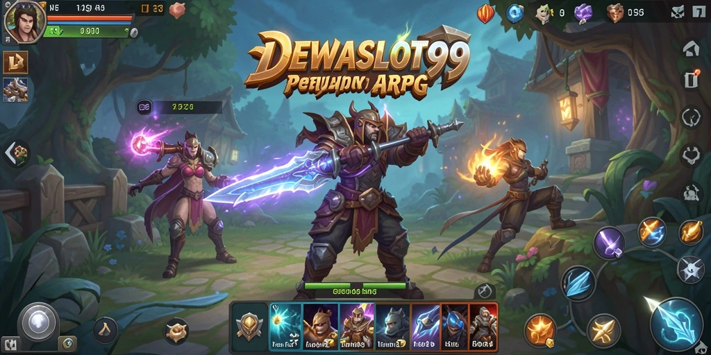 Tangkapan layar menampilkan aksi seru dari gameplay DEWASLOT99.