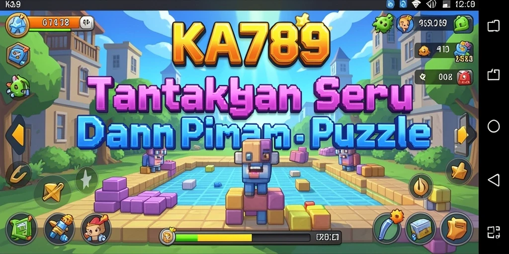 Tampilan gameplay KA789 dengan serangkaian teka-teki menarik.