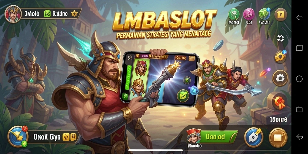 Gameplay menantang di LMBASLOT dengan berbagai strategi.