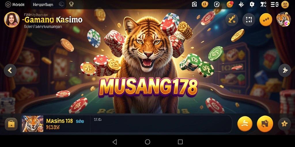 Screenshot gameplay di MUSANG178 yang menunjukkan keseruan dan tantangan bermain Kasino.