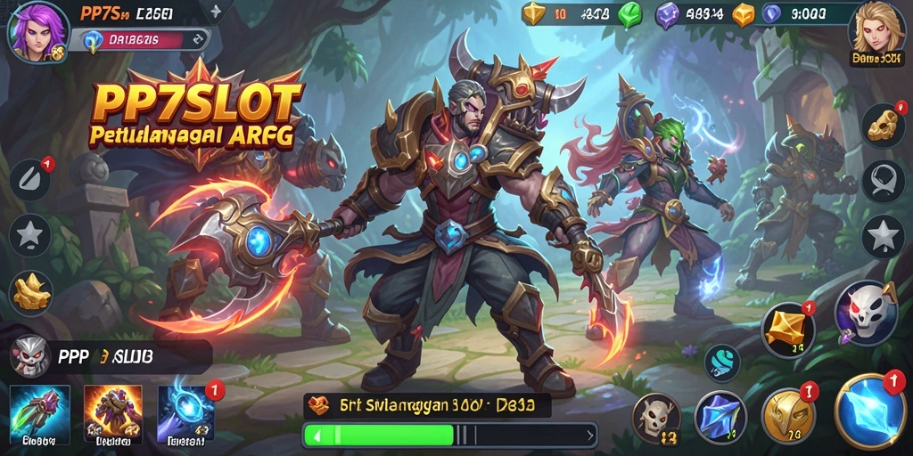 Tampilan gameplay seru dari PP7SLOT dengan pertempuran yang mendebarkan.