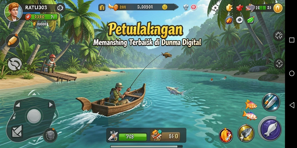 Tangkapan ikan yang luar biasa dalam gameplay RATU303.