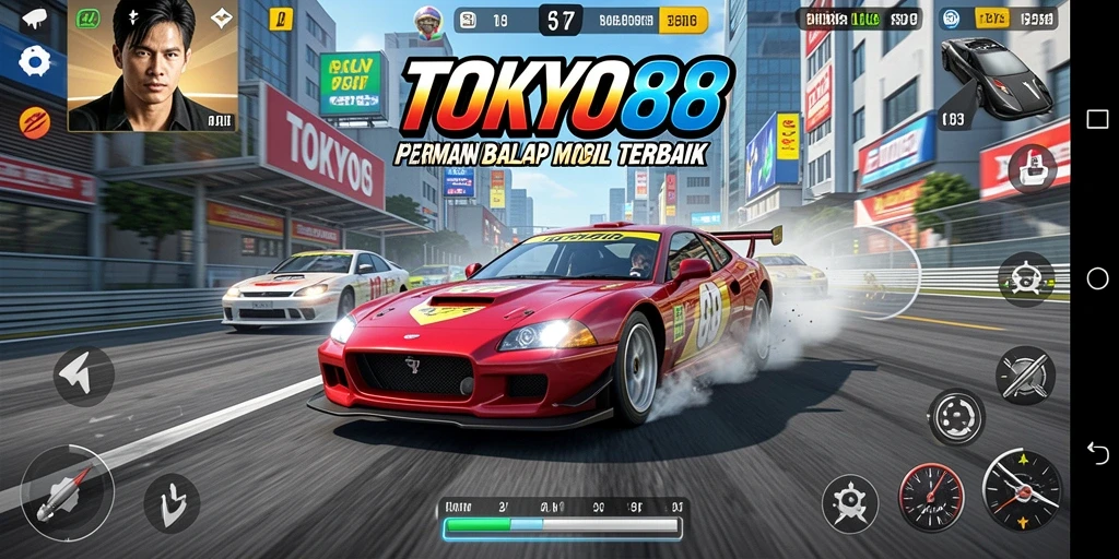 Gameplay Racing yang mendebarkan di TOKYO88 dengan grafik menawan.