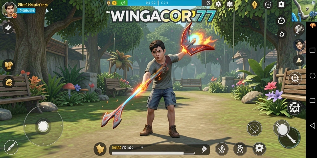 Tangkapan layar WINGACOR77 menampilkan dunia simulasi yang kaya dan warna-warni.