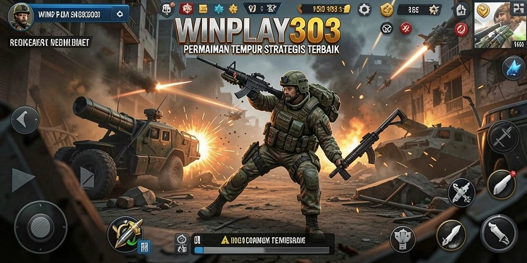 Tampilan gameplay mendebarkan dalam game TPS WINPLAY303.